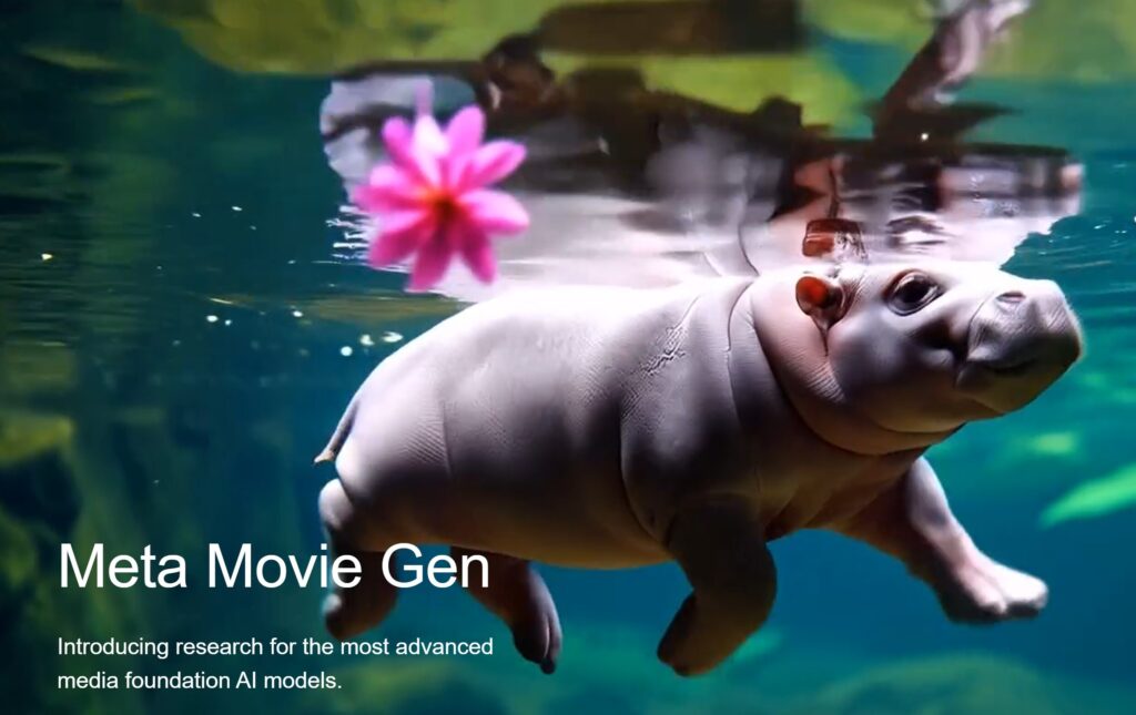 meta movie gen models - Meta Movie Gen, the new AI tool from Meta - #1 Positive